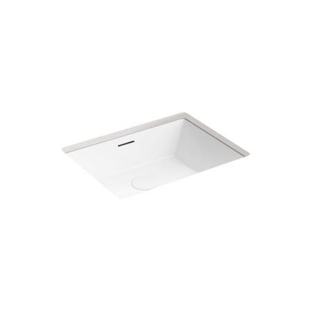 Kohler Brazn Rectangle Undercounter Lavatory White 21058-0